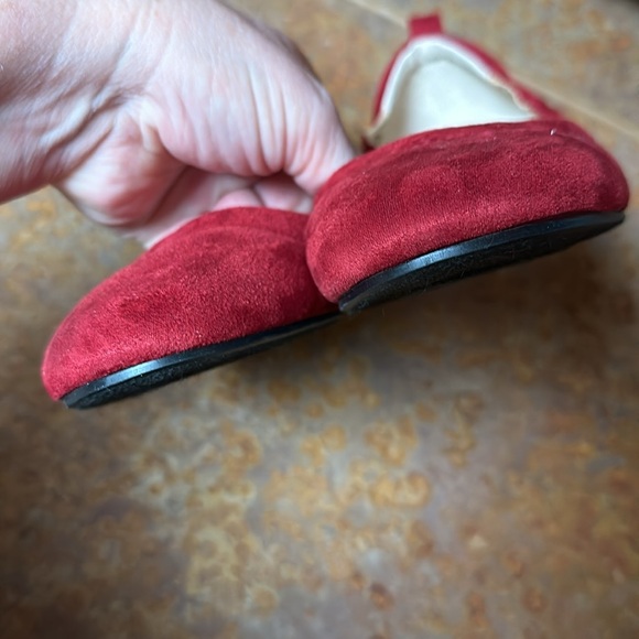 “Daily Shoes” 👞 red comfy ballerina style flats - Picture 3 of 6